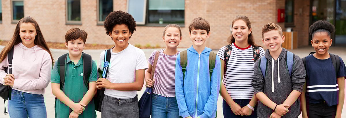 happy students