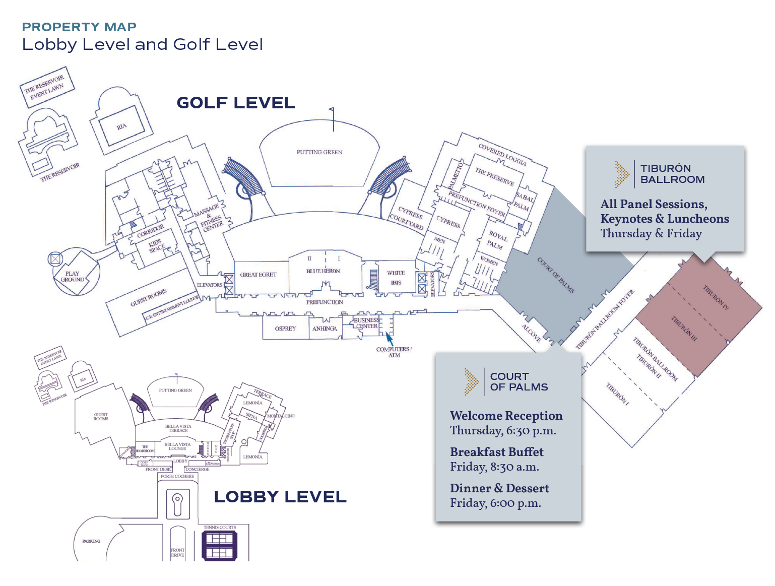 Bradley Winter Retreat - 2026 Map